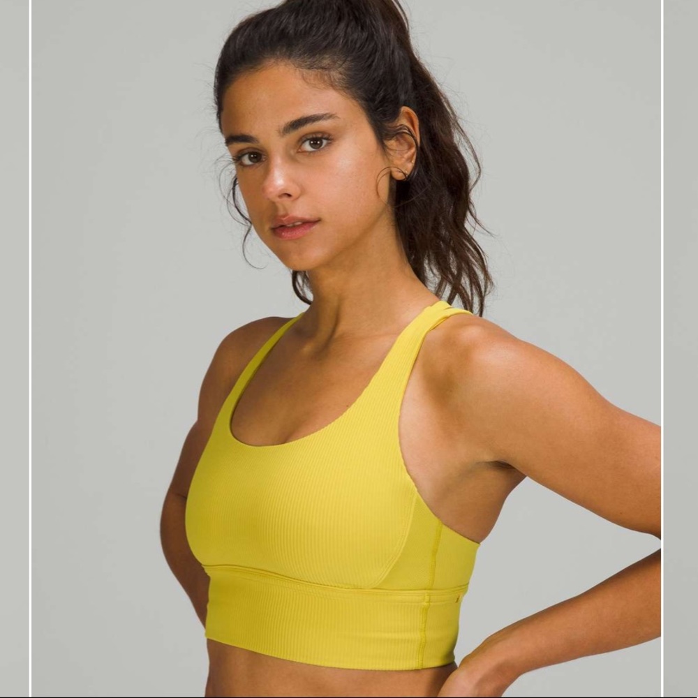 NWT Lululemon Energy Bra Longline Ribbed